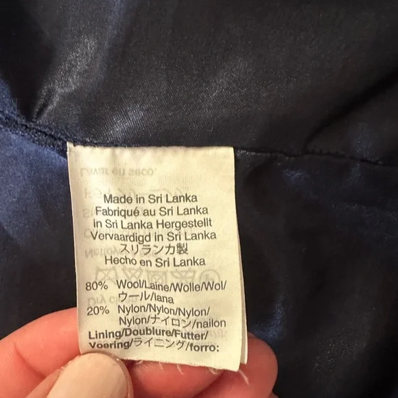 J Crew cocoon Italian Nello Gori wool coat - Picture 7 of 7